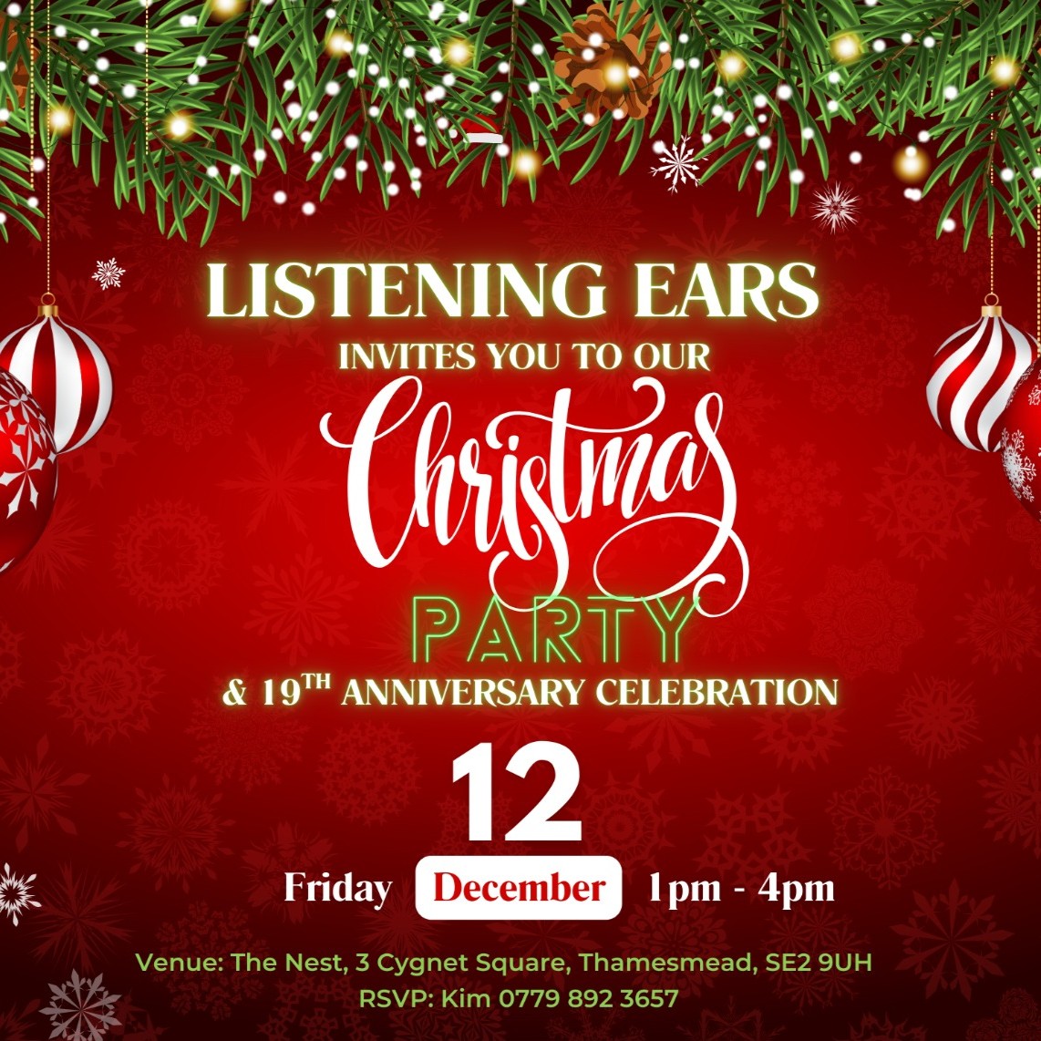 Listening Ears Christmas Party 2025