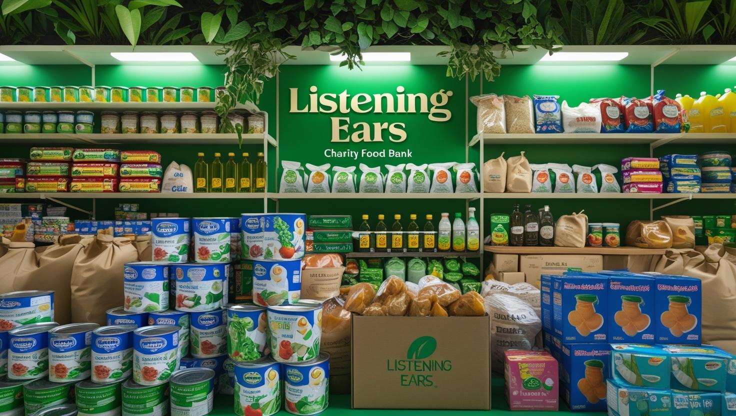 Listening Ears charity food bank