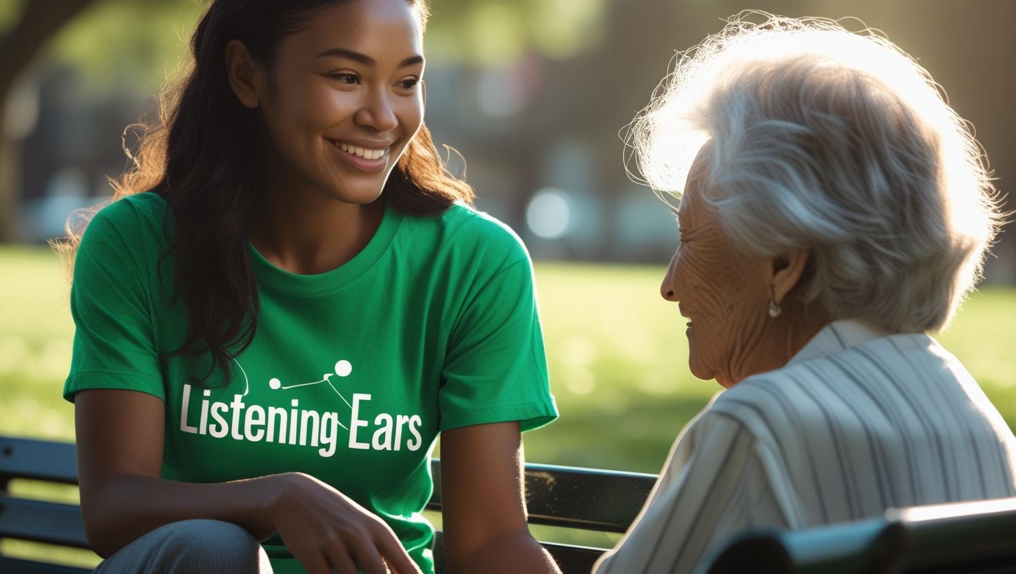 Community Angels volunteer befrienders Listening Ears